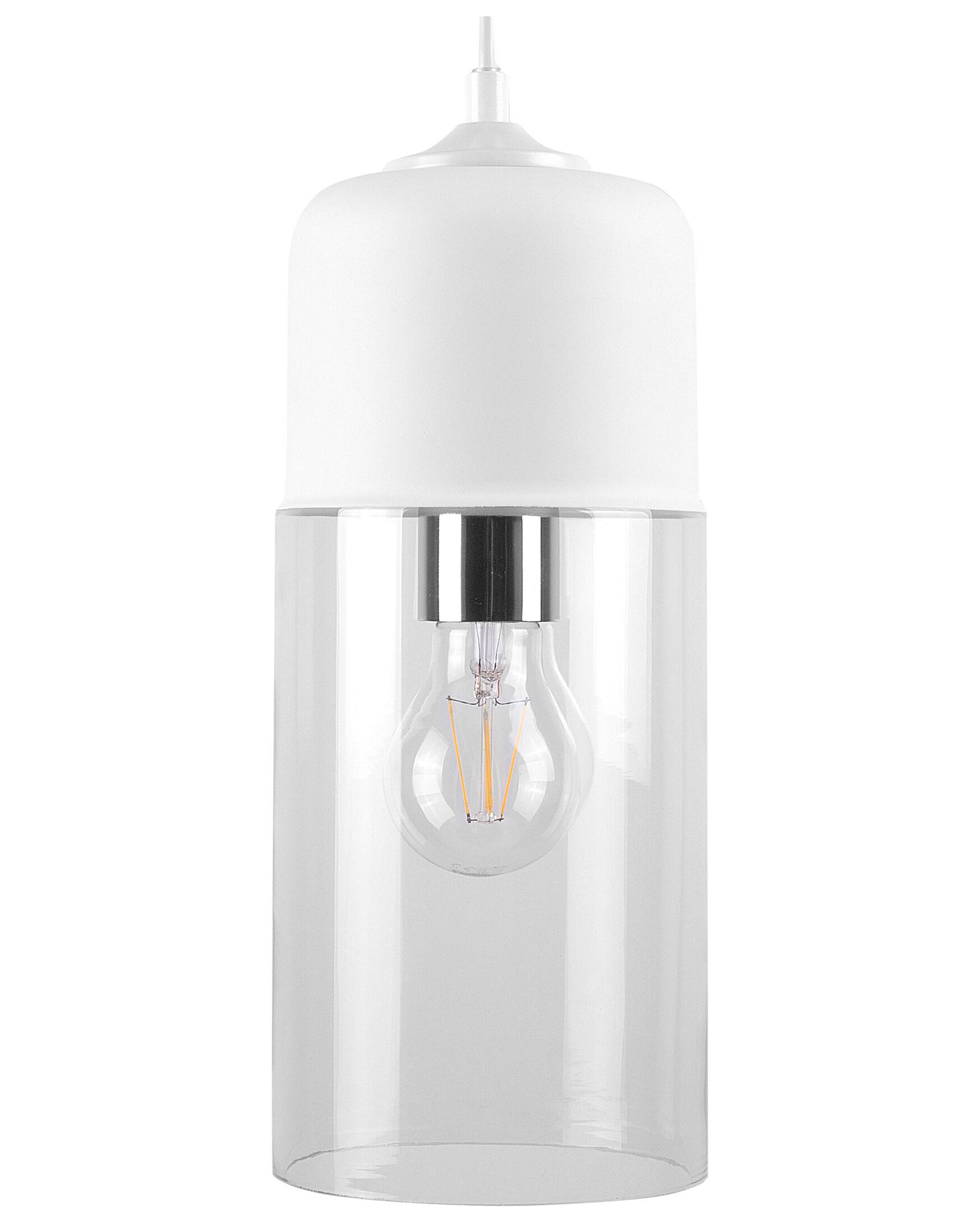 Hanglamp PURUS Glas Wit