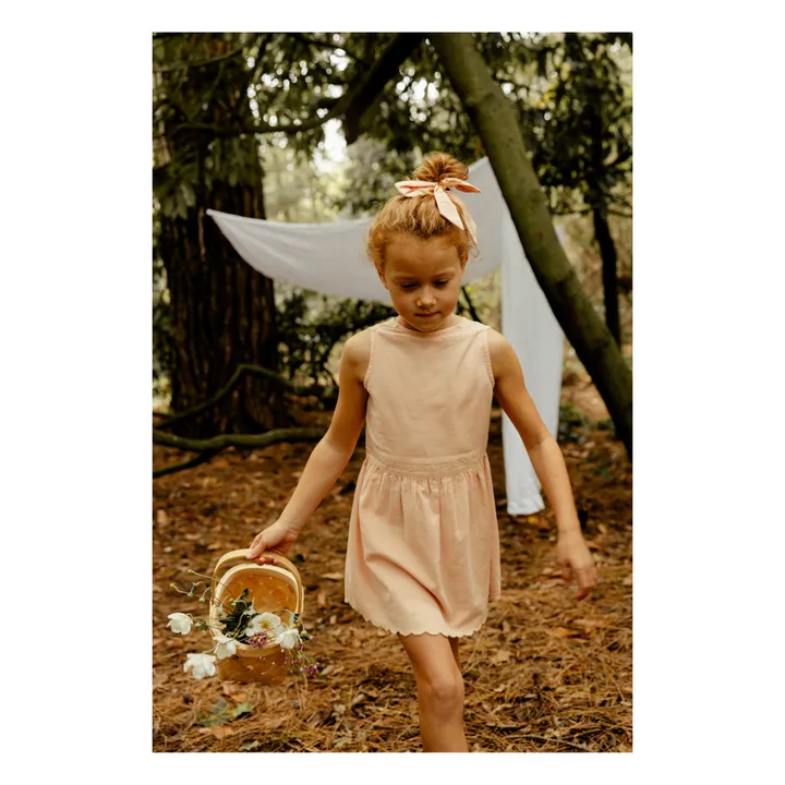 Lililotte Exclusivité Lililotte x Smallable - Robe Bianca | Rose pêche