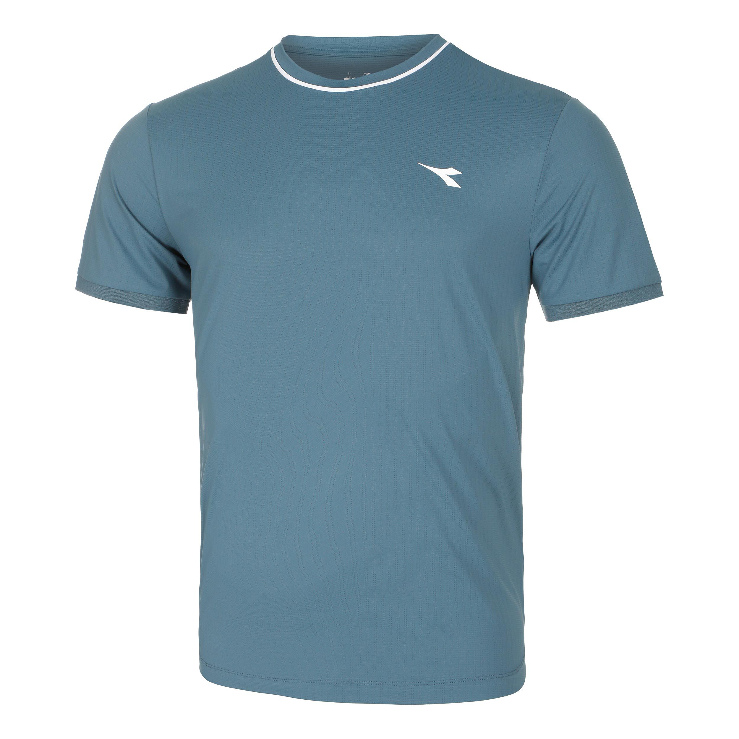 Diadora Icon T-shirt Hommes - Bleu Petrol
