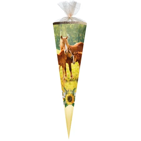 Nestler Feinkartonagen Schultüte / Zuckertüte / 85cm / eckig / 
