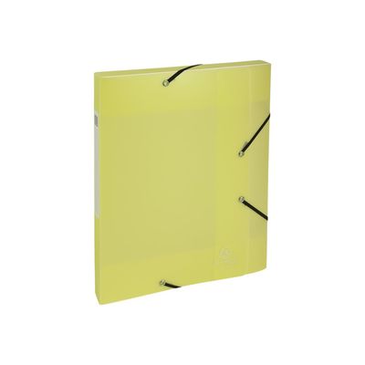 Exacompta Chromaline Pastel - Boîte de classement plastique (livrée à plat) - dos 25 mm - disponible dans différentes couleurs pastels