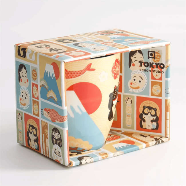 Tokyo Kawaii Japan-B Beker in Geschenkdoos 8.5x10.2cm 380ml