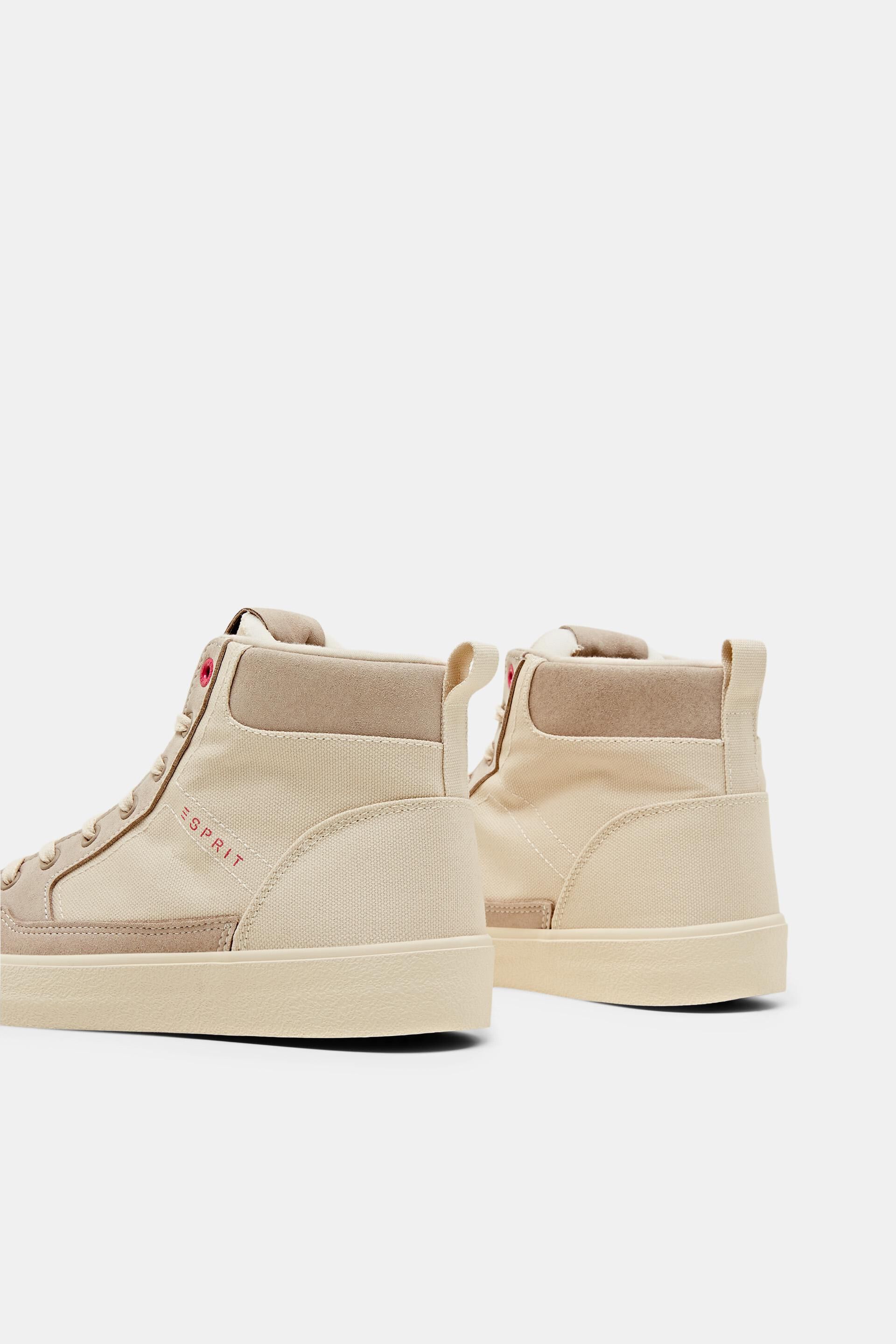 Sneakers montantes bicolores