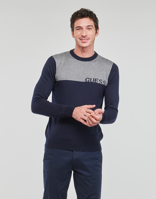 Guess - PERRY CN LOGO - Gris / Marine