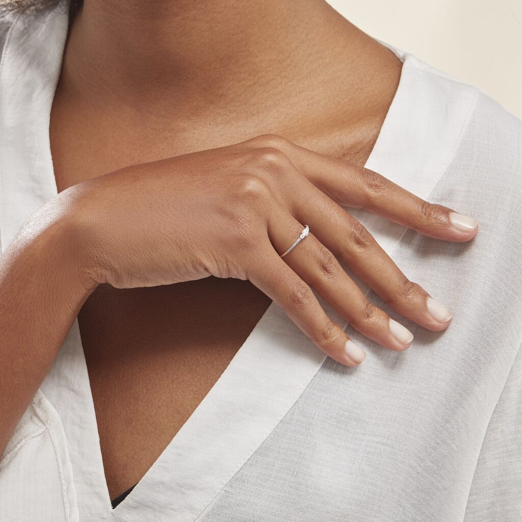 Bague Or Blanc Sabine Diamants