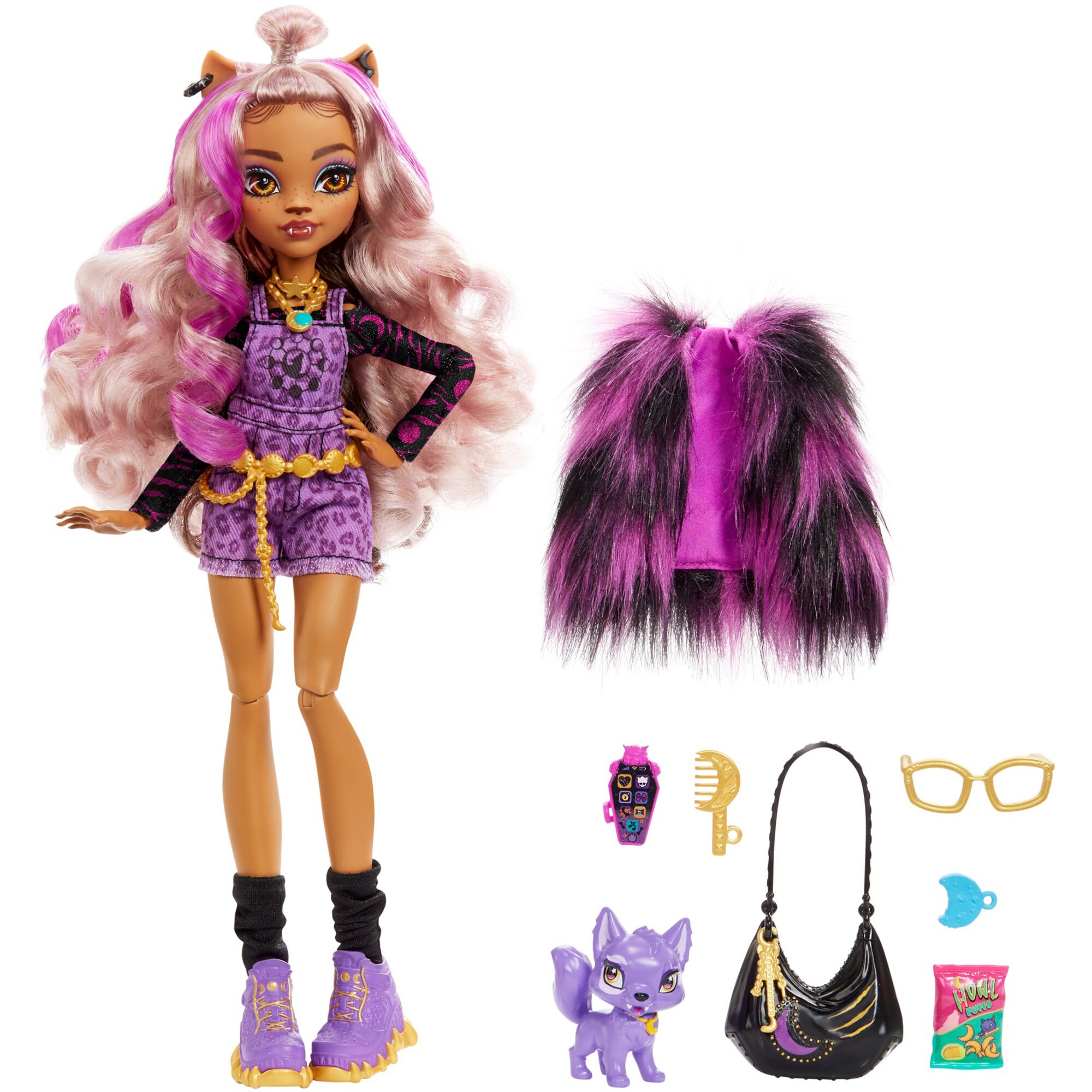 Mattel Puppe Monster High Clawdeen
