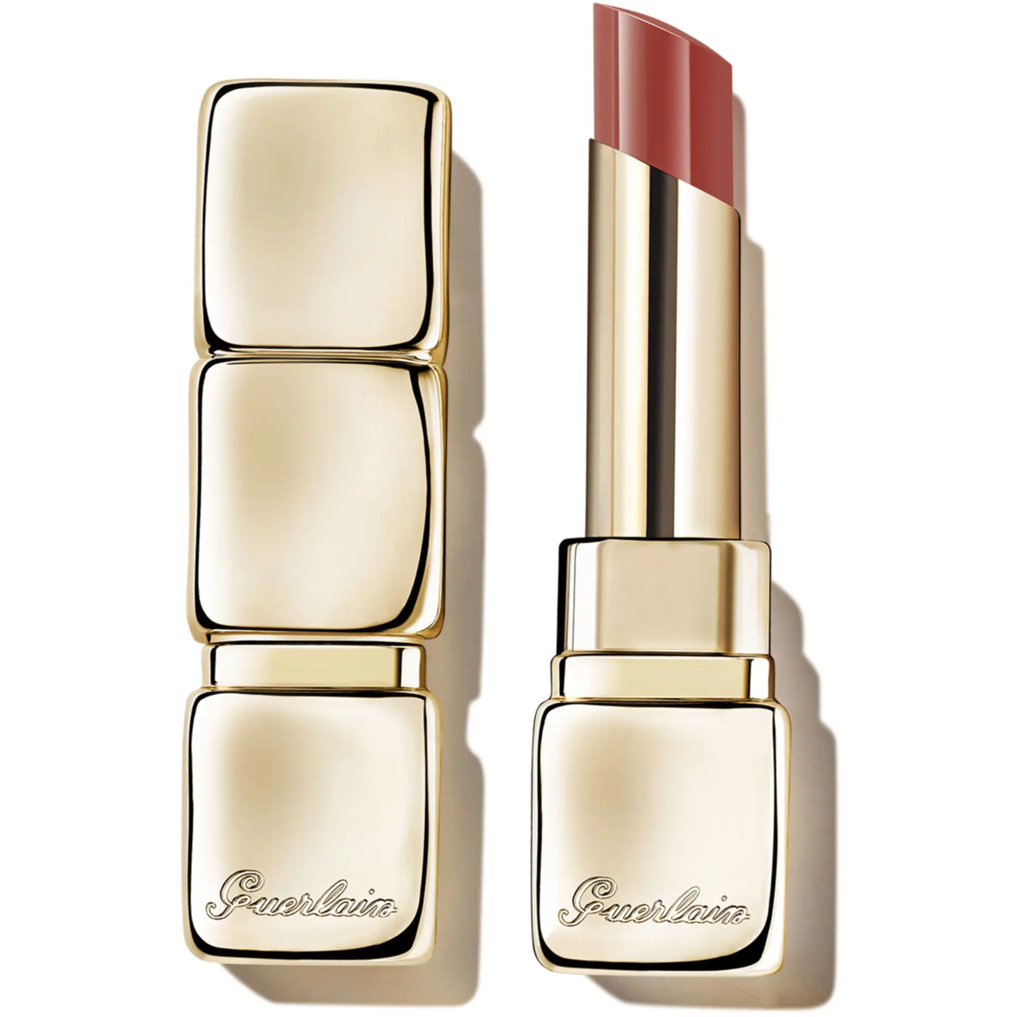 Guerlain - KissKiss Shine Bloom Rouge brillant 95% d'ingrédients d'origine naturelle*- slider-bouches-sublimes
