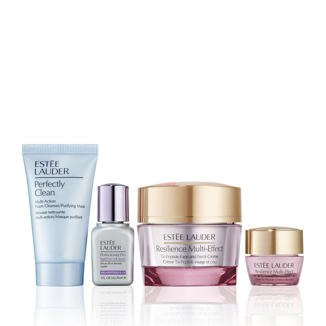 ESTEE LAUDER TRATAMENTO Set Resilience Multi-Effect: The Radiance Routine - 1un