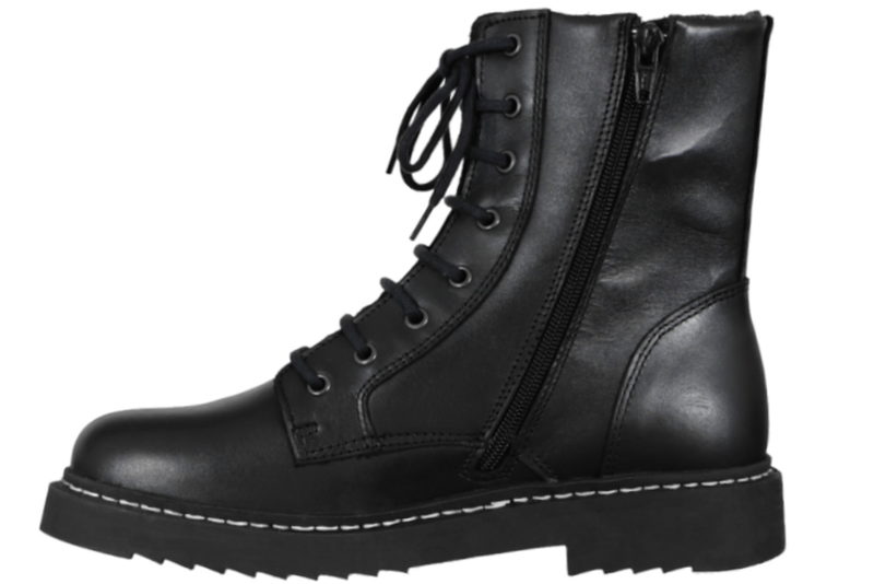 NEW FEET BOOT WITH LACE AND ZIPPER