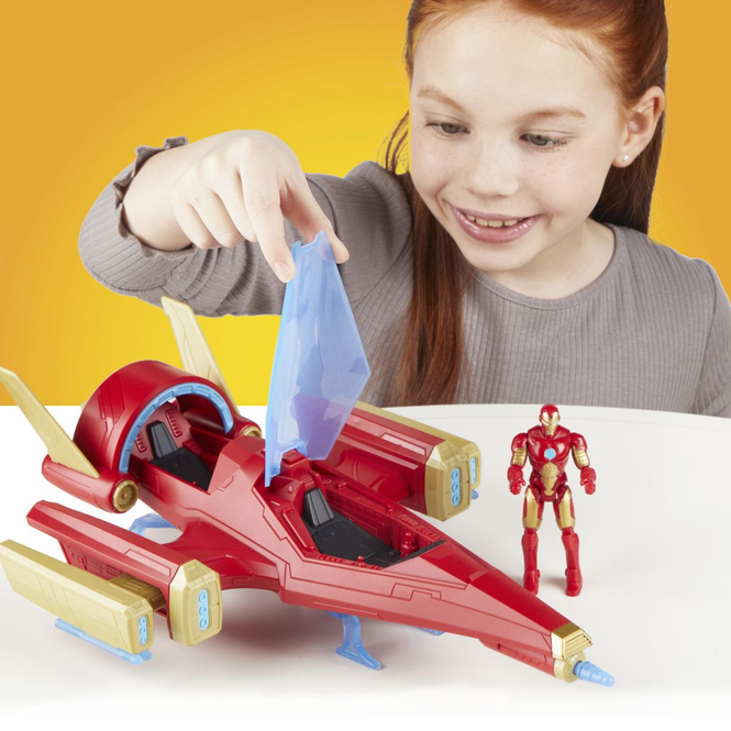 Marvel Avengers - Iron Man Repulsor Blast Battle Jet Set