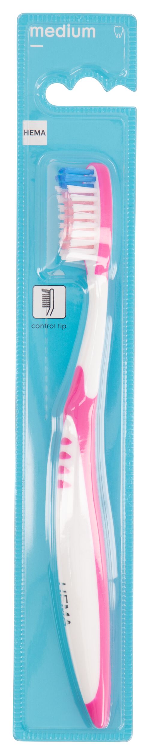 brosse à dent avec pointe de contrôle - medium