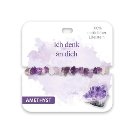 bb Klostermann Armband Edelstein Ich denk an dich