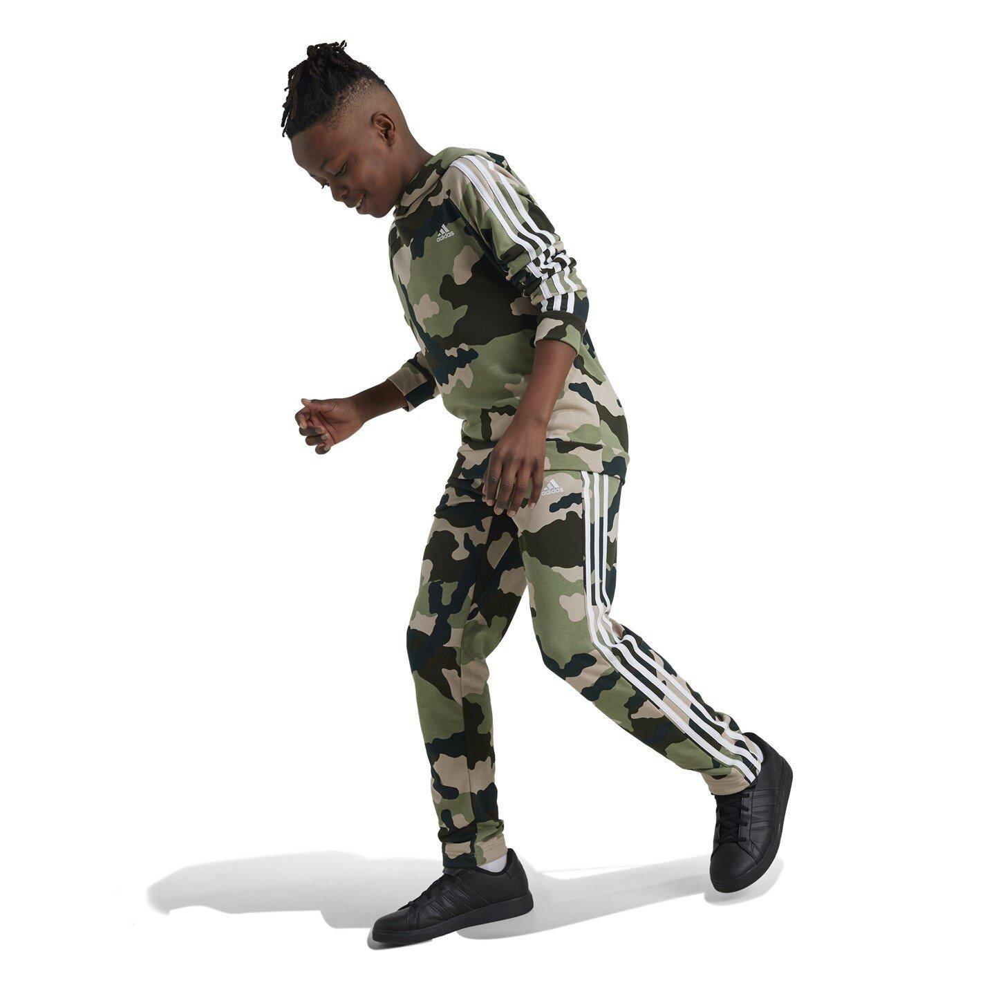 adidas Junior Camo Hoodie