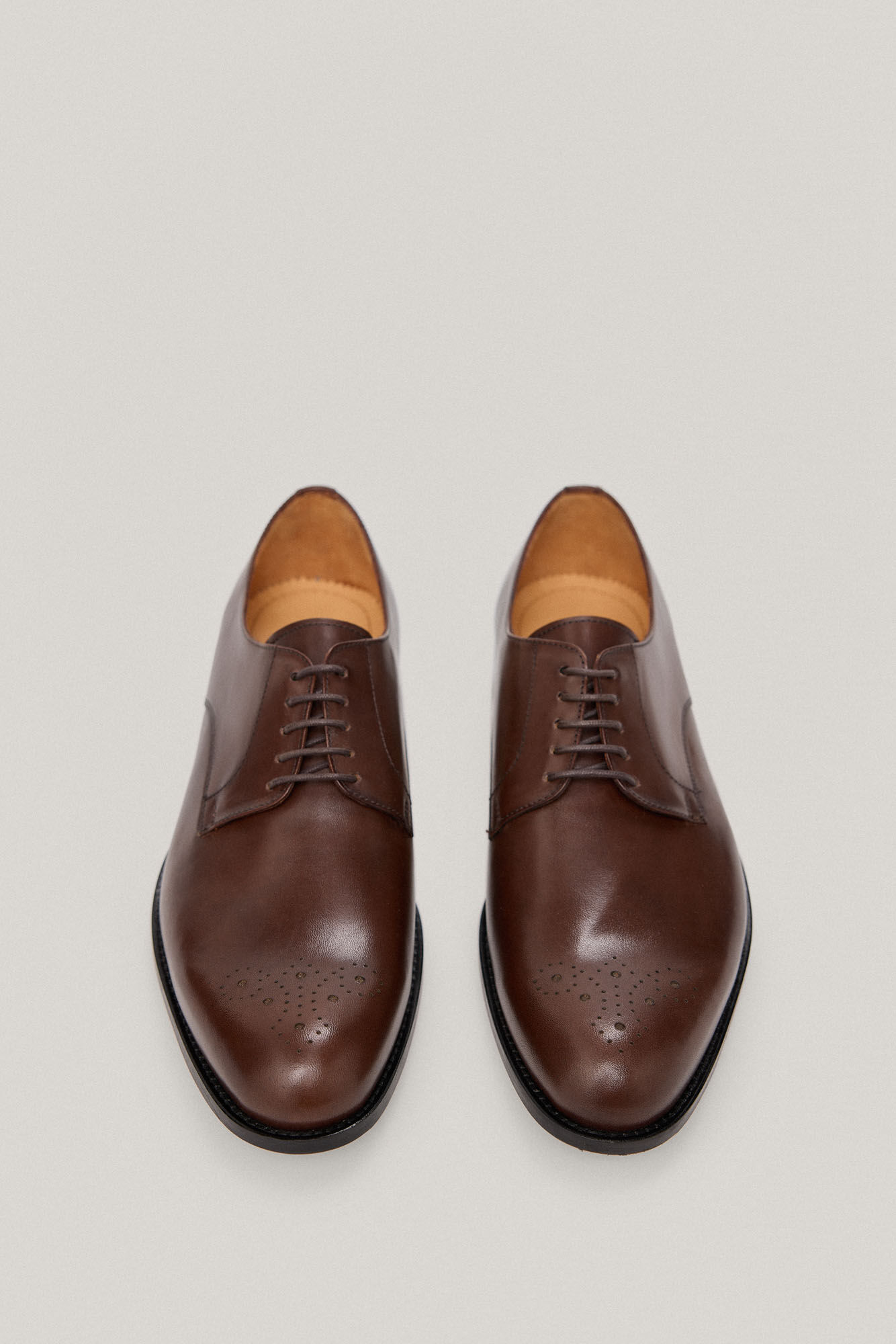 Sapato social de amarrar - Marrom