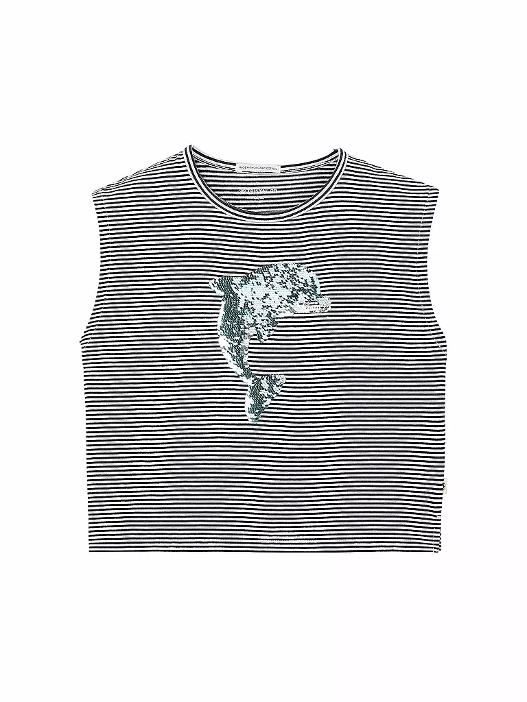 TOM TAILOR Mädchen Top dunkelblau