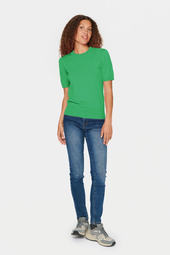 Saint Tropez MilaSZ SS Pullover Zephyr green