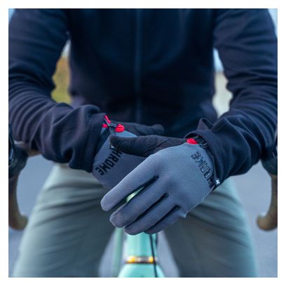 Gants Longs Chrome Cycling Gloves Gris / Noir