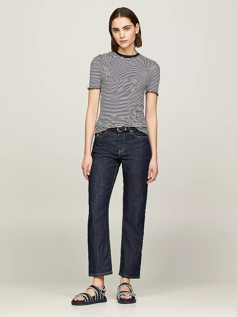 TOMMY HILFIGER T-Shirt Slim Fit dunkelblau