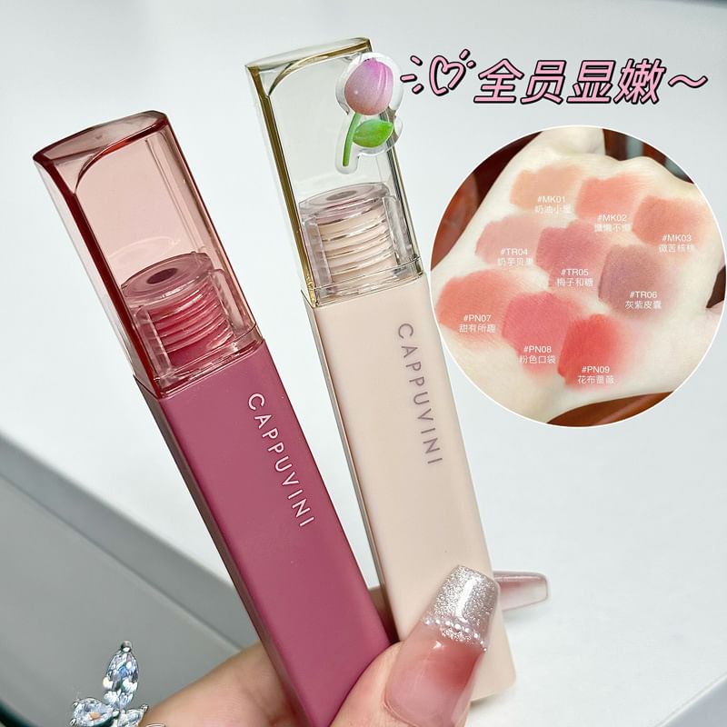 Cappuvini - Matte Velvet Lip Glaze - 9 kleuren