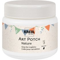 Colle & vernis pour serviettes ART POTCH Nature 150 ml