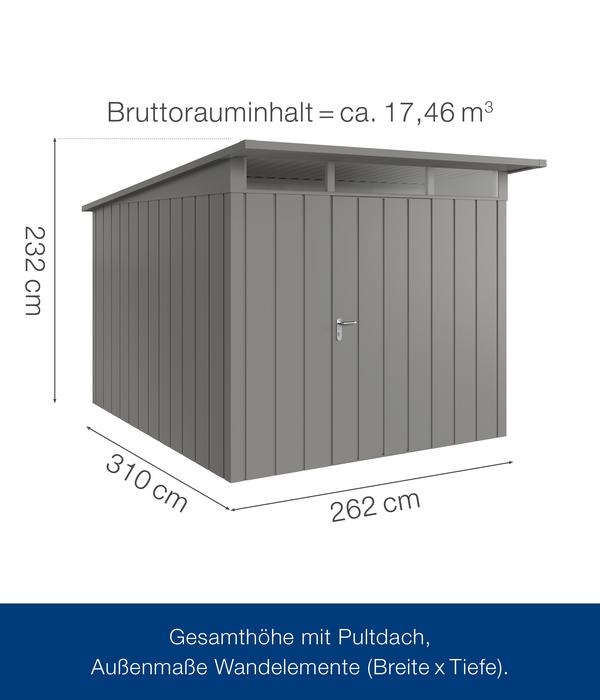 Hörmann Metallgerätehaus Juno JPD11 M-Sk