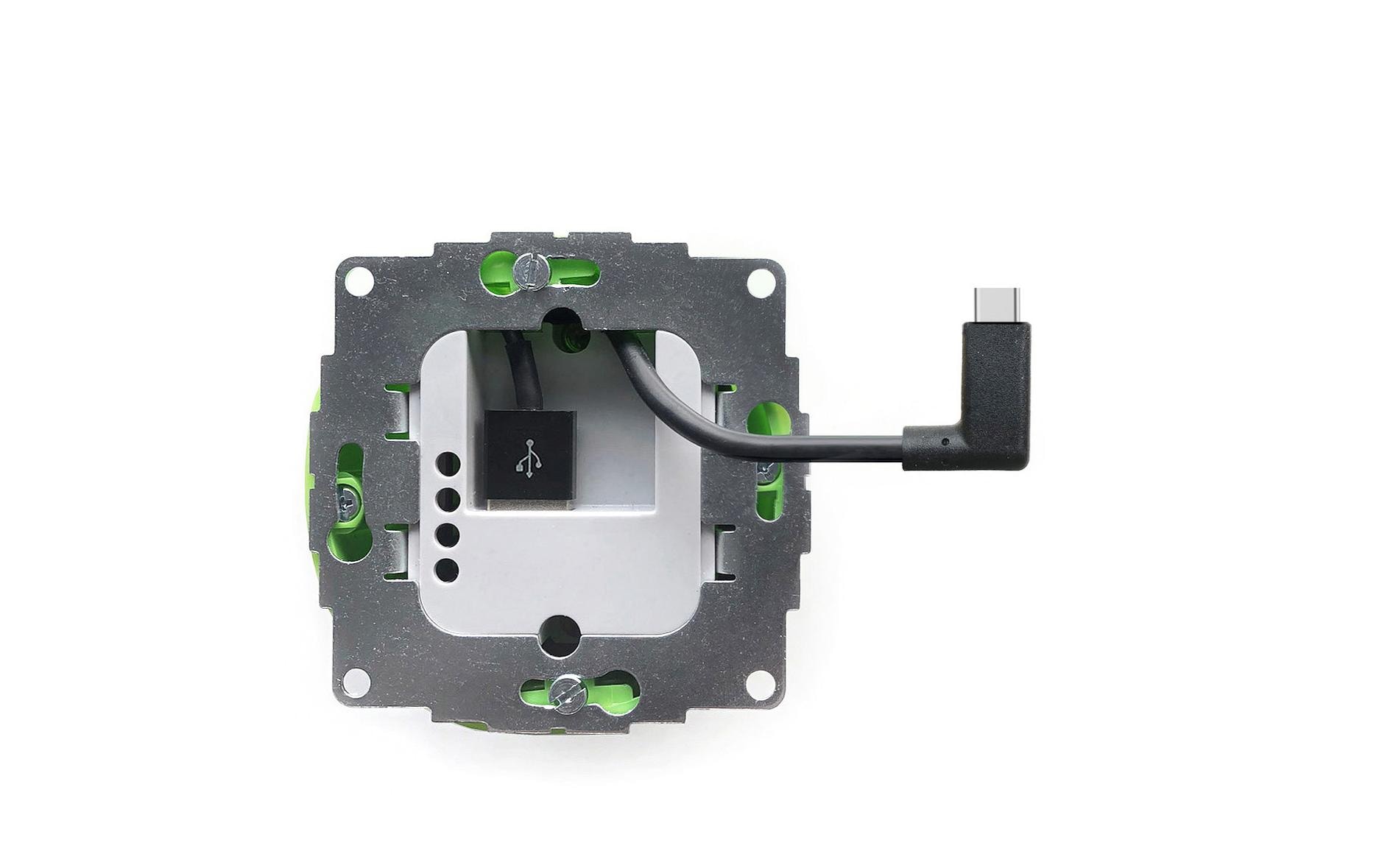 UP Netzteil sCharge 12W mit USB-C Anschluss12 W Unterputz Netzteil
