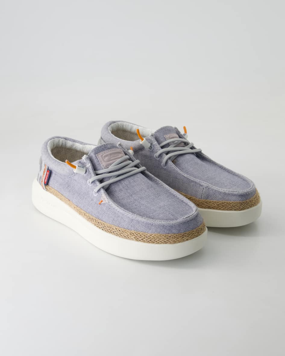 Fusion Lily linen light blue Slipper in Blau