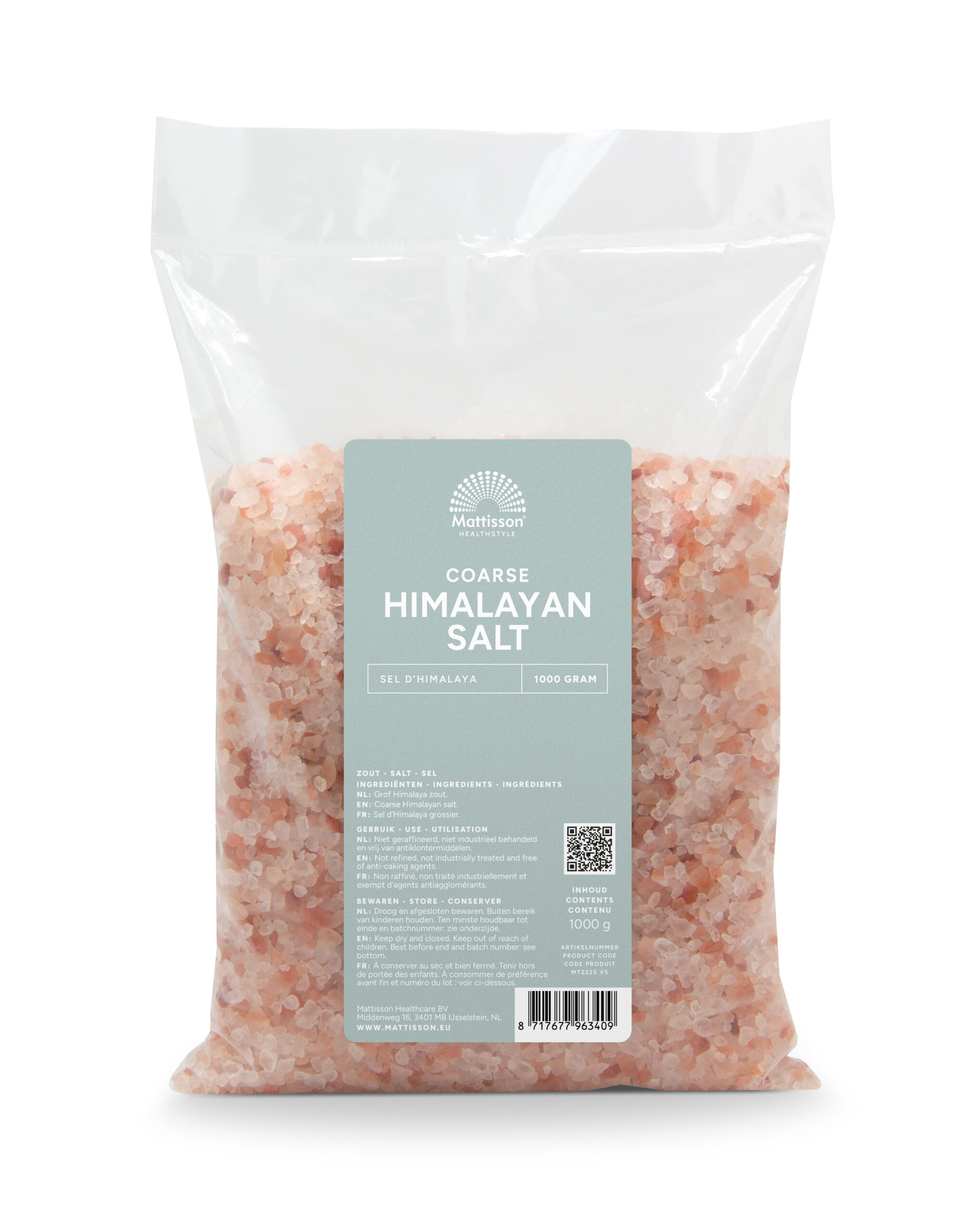 Mattisson Keukenzout Himalayagrof Navulzak (1000 gr)