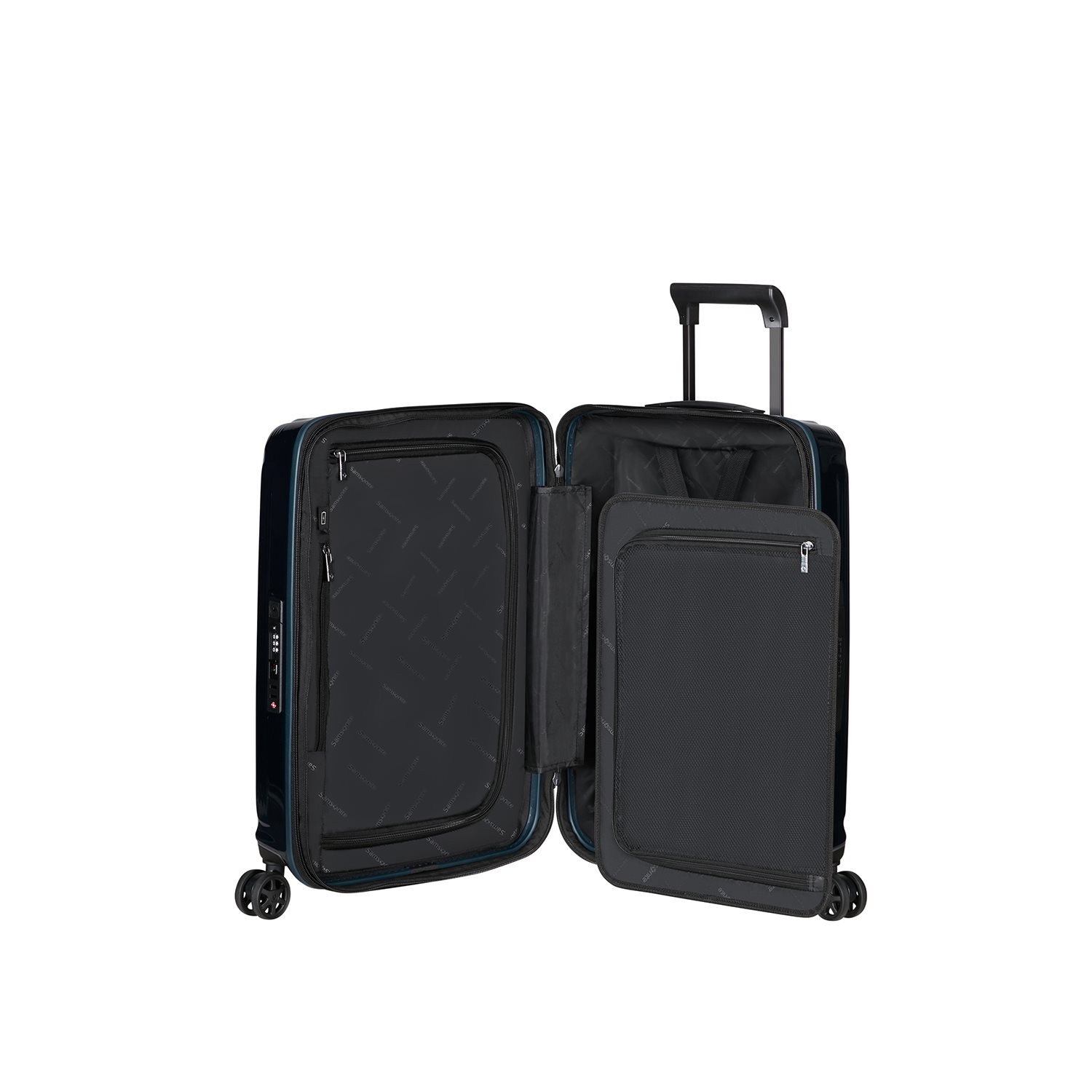 Samsonite Nuon Spinner 55 Exp metallic dark blue