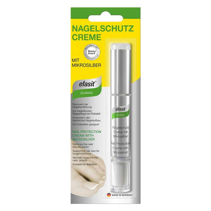 Efasit Classic Nagelschutz Creme mit Mikrosilber, 4 ml