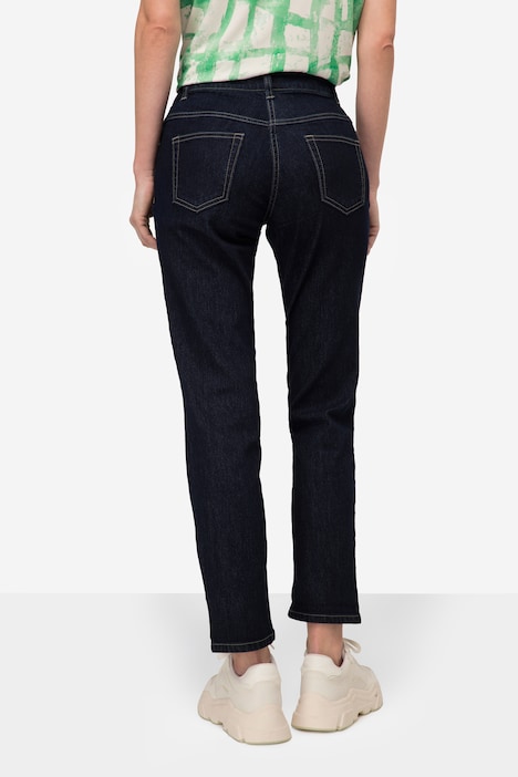 Jeans, Straight Fit, 5-Pocket, mit recyceltem Polyester