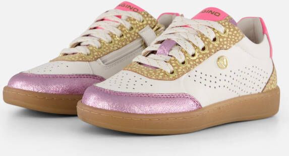 Vingino Metallic Sneakers roze Leer Dames