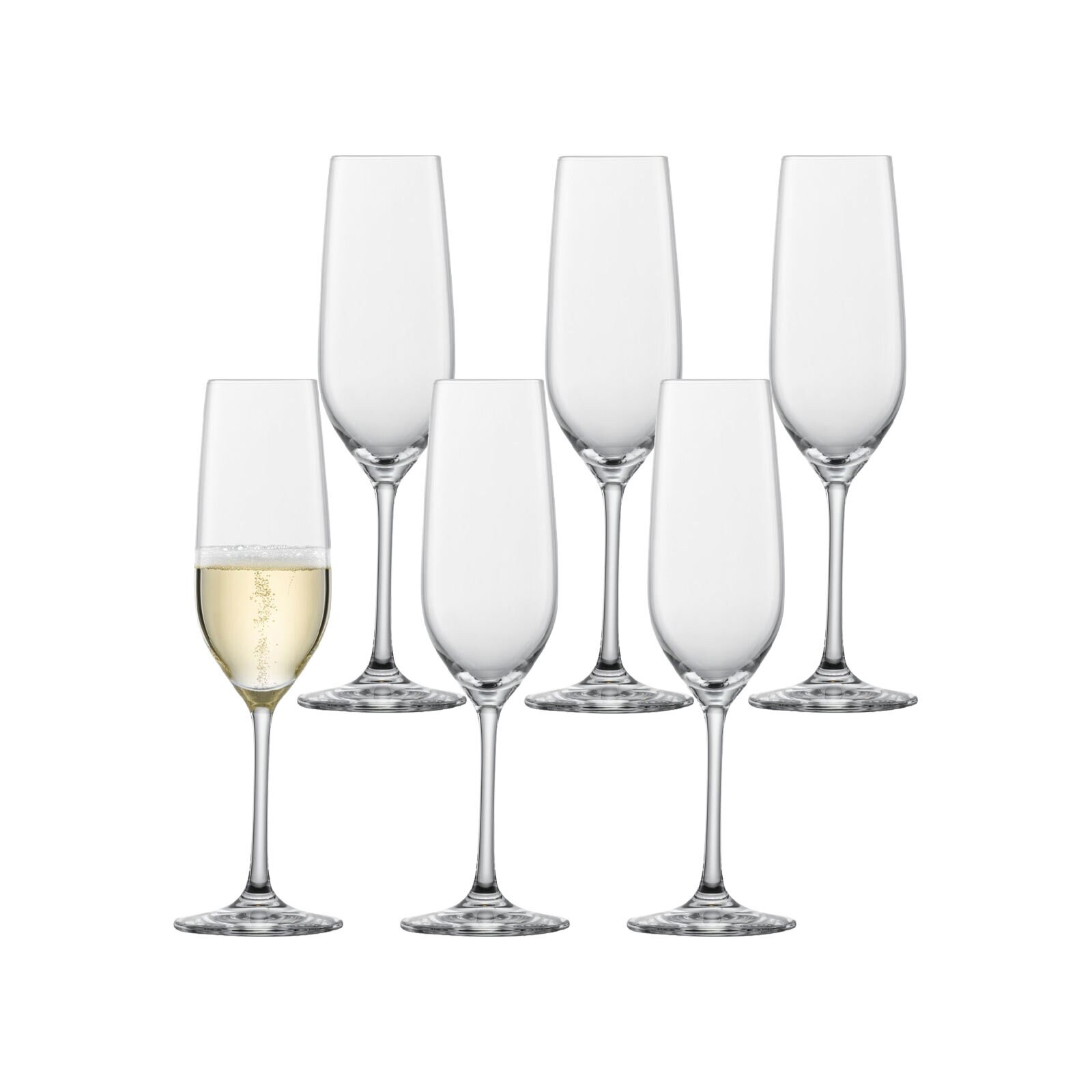 Schott Zwiesel Sektgläser mit Moussierpunkt Viña 227 ml 6er Set
