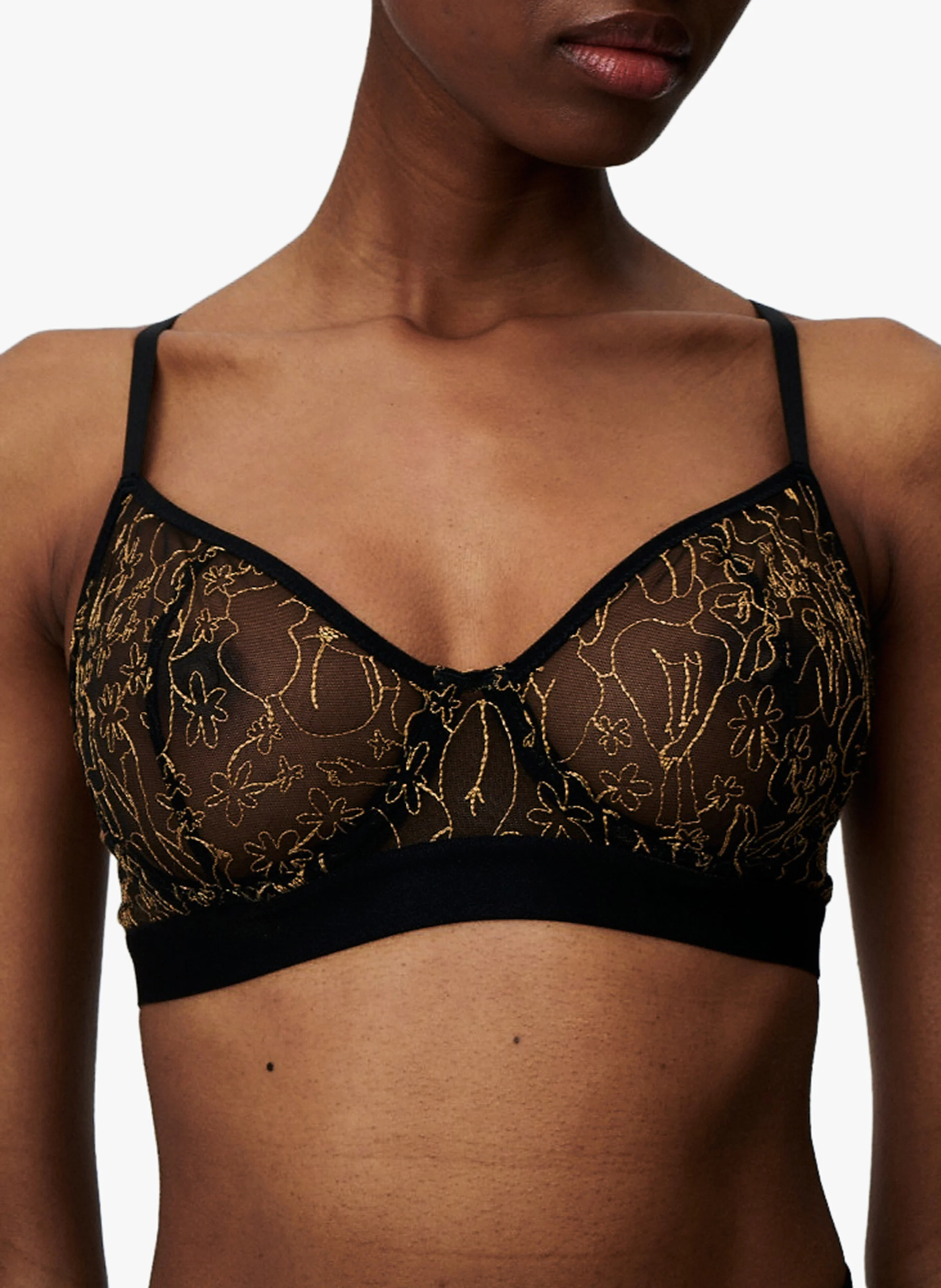 SOMETHING CLASSY - Soutien-gorge à armatures| Doré