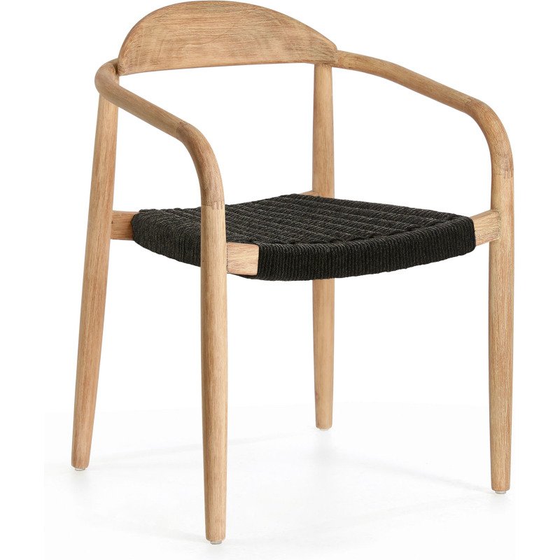 Chaise Nina - corde - bois d'acacia massif