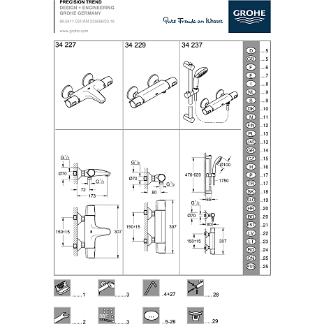 GROHE Precision Trend Krom