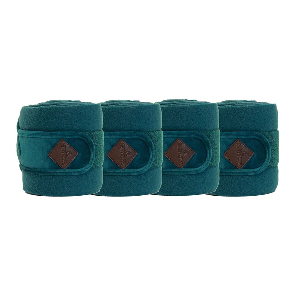 Kentucky POLAR FLEECE - Bandes de polo x4 émeraude