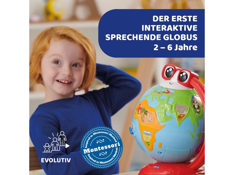 Chicco Der sprechende Globus -FR- Interaktiver Kinderglobus