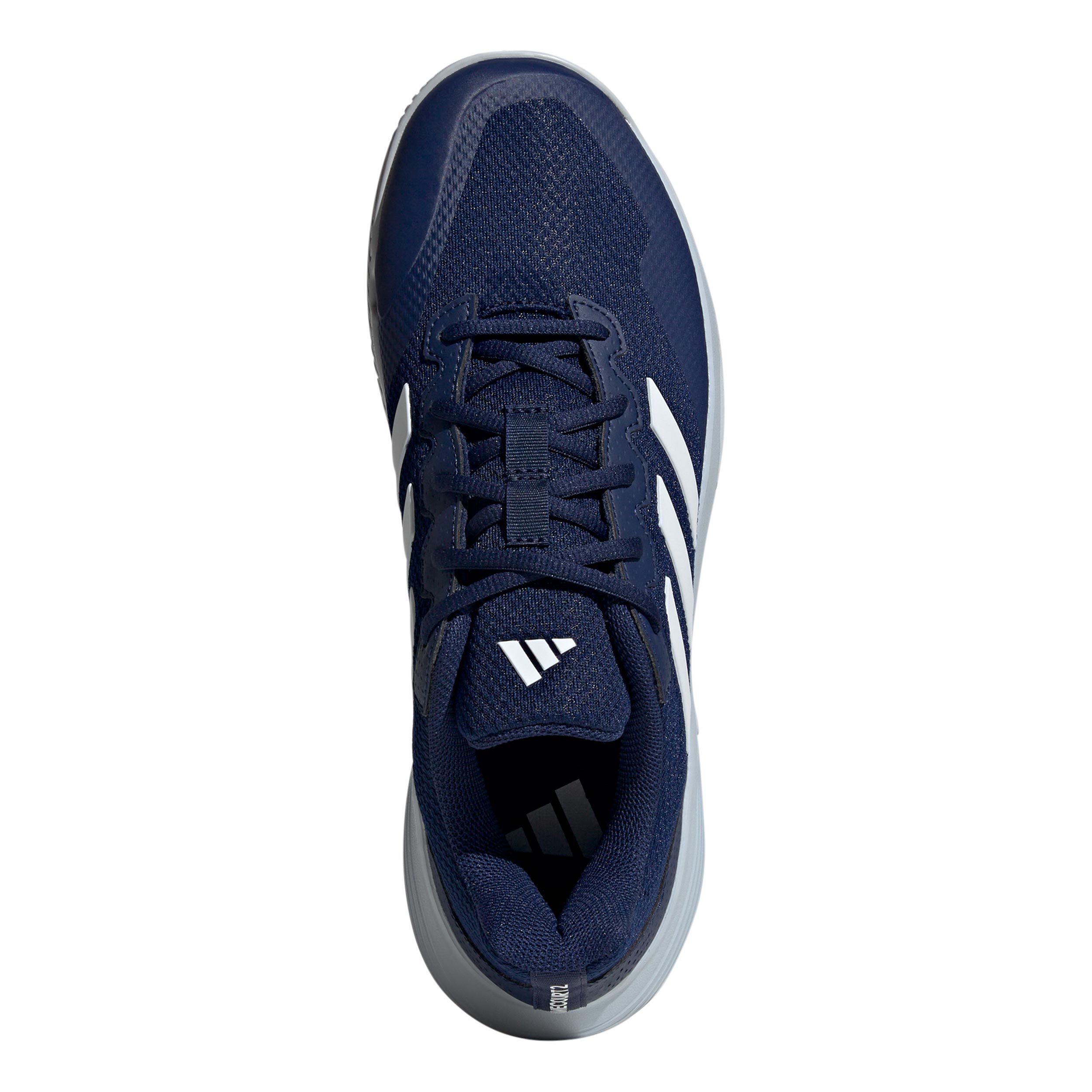 adidas GameCourt 2 Chaussures Toutes Surfaces Hommes - Bleu Foncé , Blanc