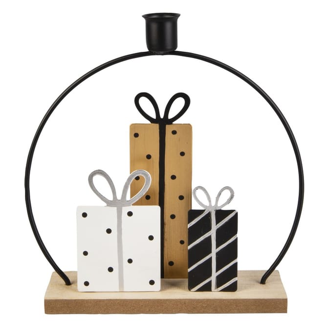 Kerzenhalter - Geschenke - ca. 21,5 x 6 x 22,5 cm
