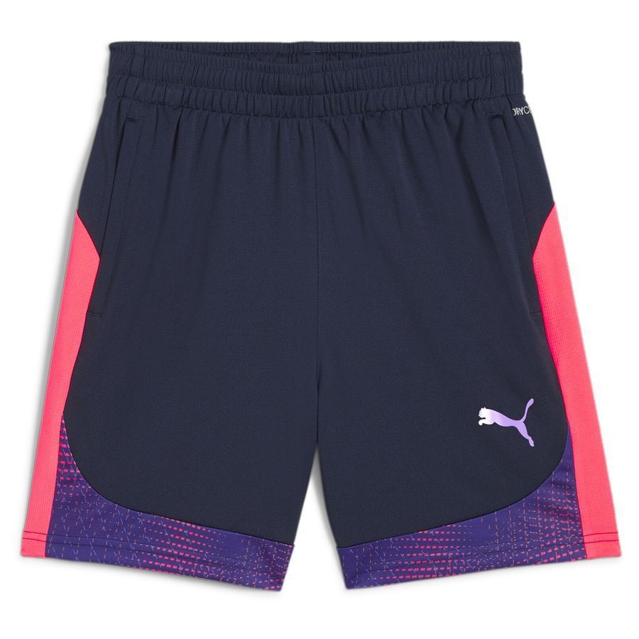 PUMA Short d'Entraînement IndividualFINAL - Club Navy/Dark Amethyst Enfant