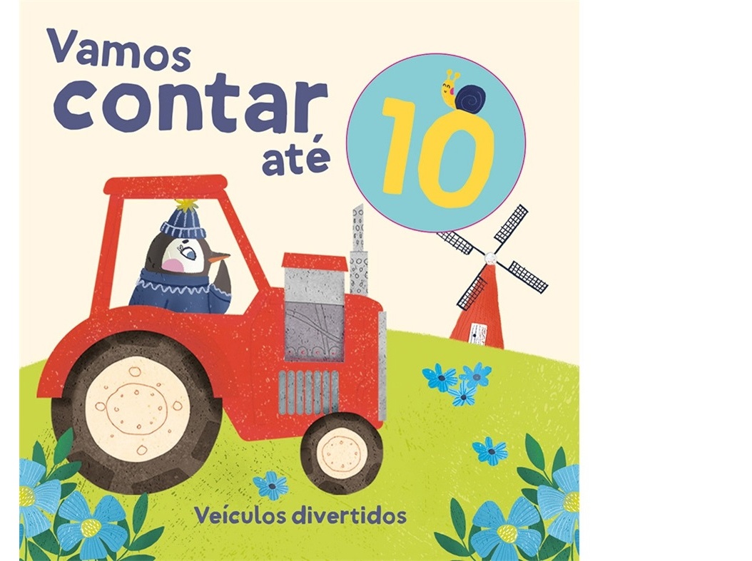 LIVRO CONTA... DE 1 ATÉ 10 - VEÍCULOS DIVERTIDOS