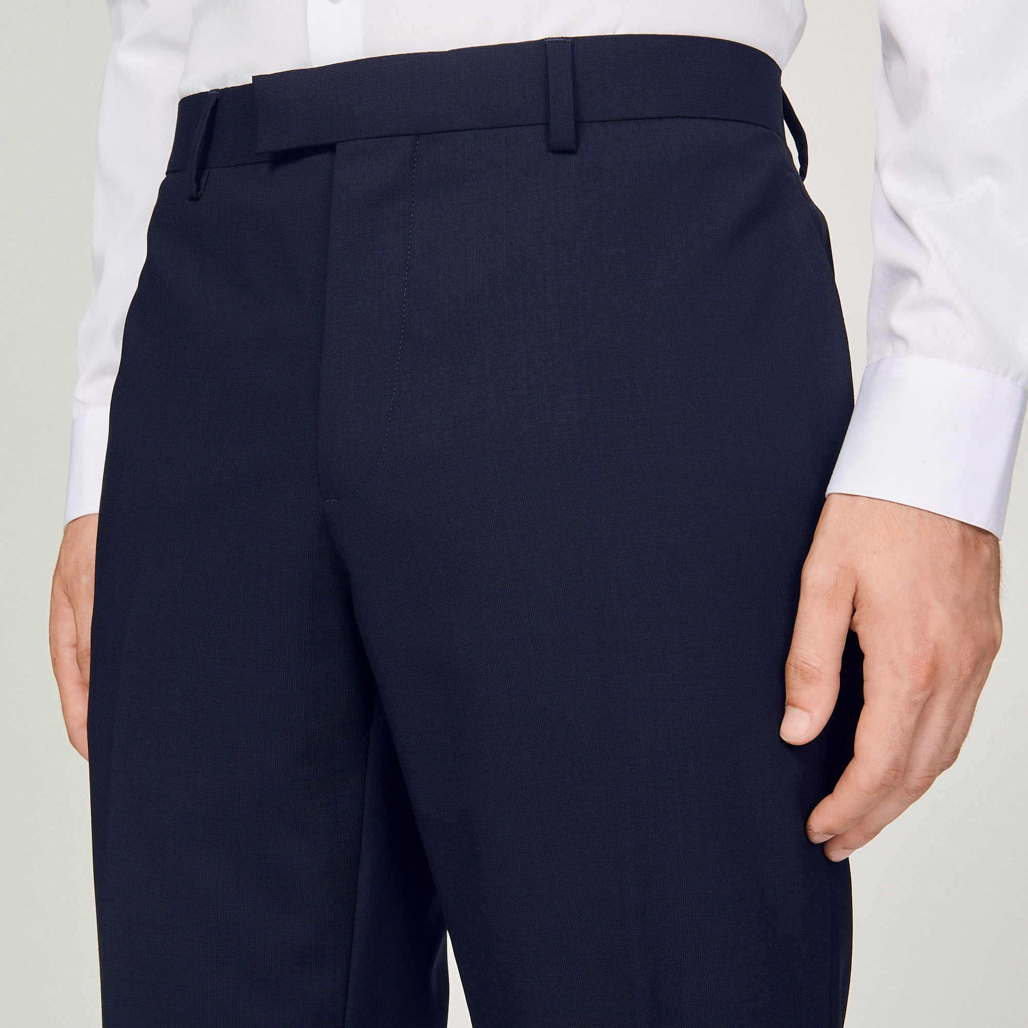 Pantalon de costume classique en laine