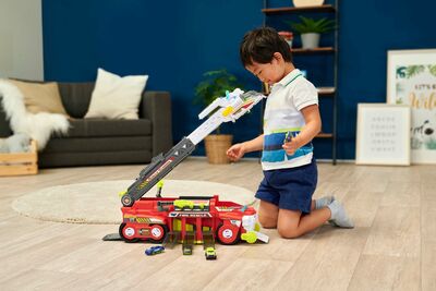 Dickie Toys Rescue Hybrids Brannbil, Robots