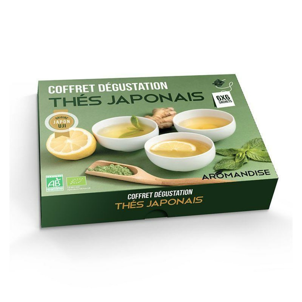 Coffret thés japonais en infusettes