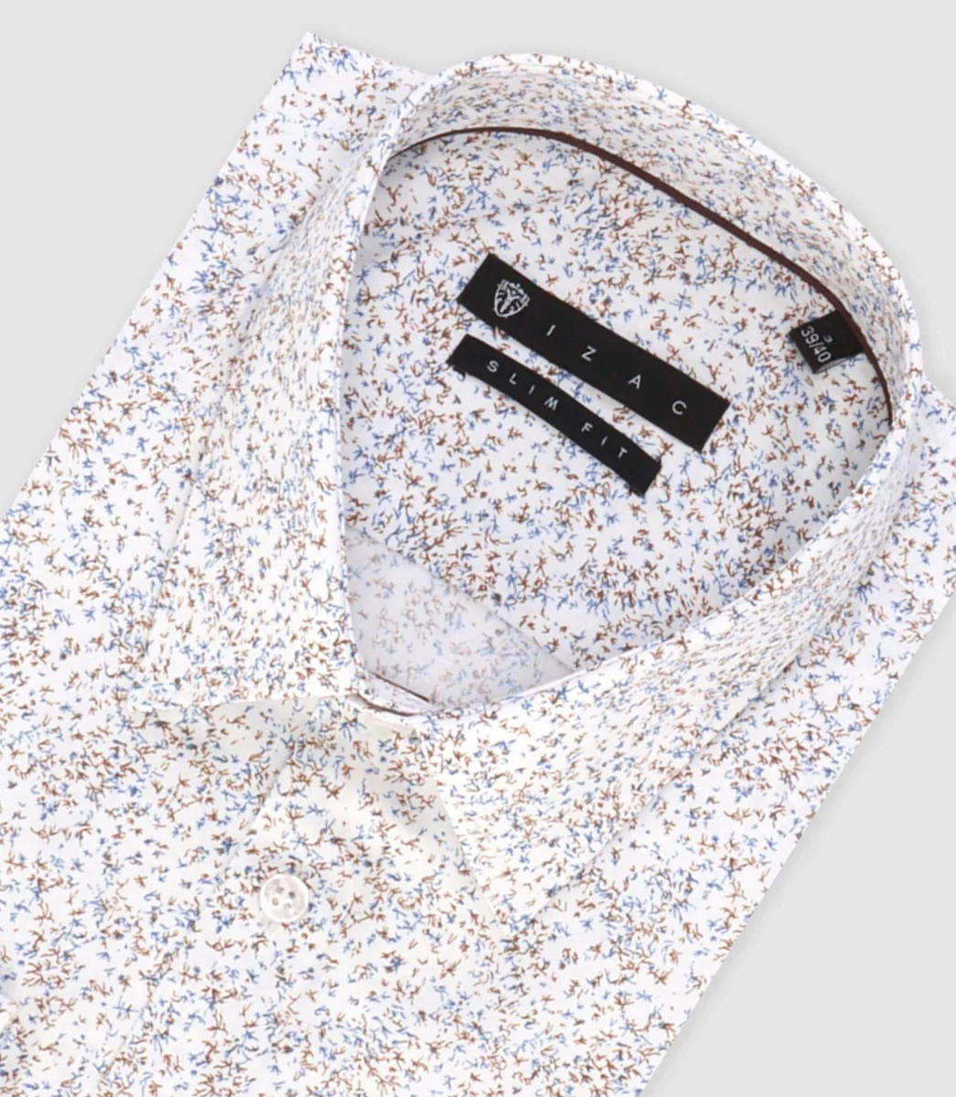 Chemise ville beige 