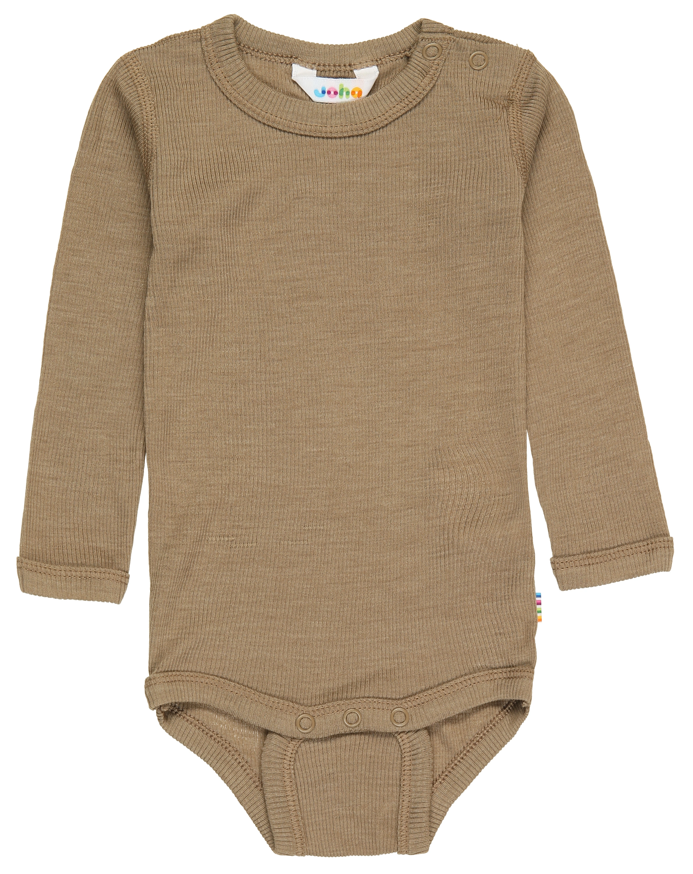 Langarm-Body 621 - WOOL in beige