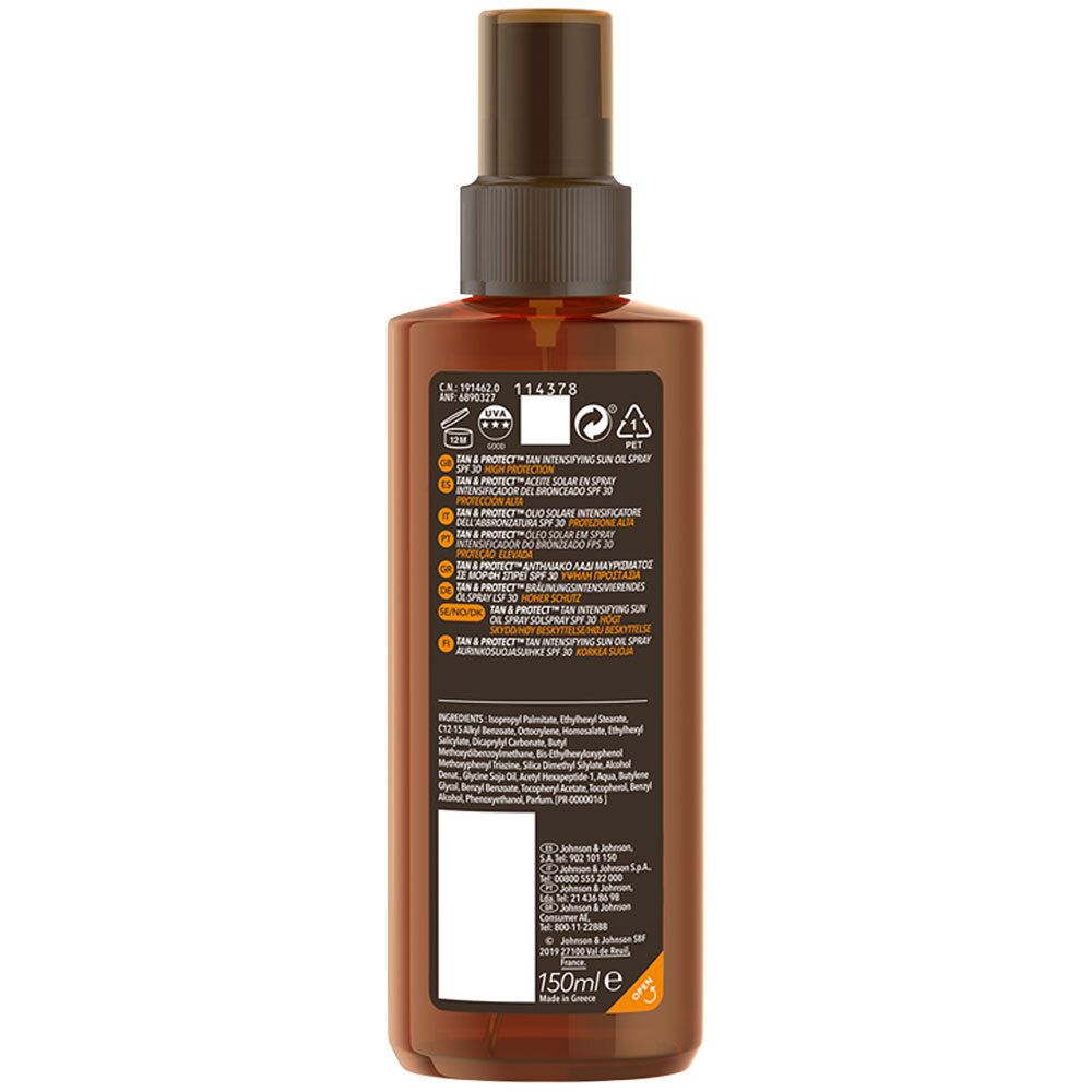 PIZ BUIN TAN & PROTECT Oil Spray LSF 30