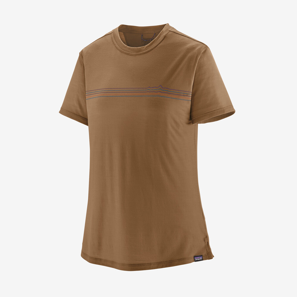 Capilene Cool Merino Grafikhemd für Damen