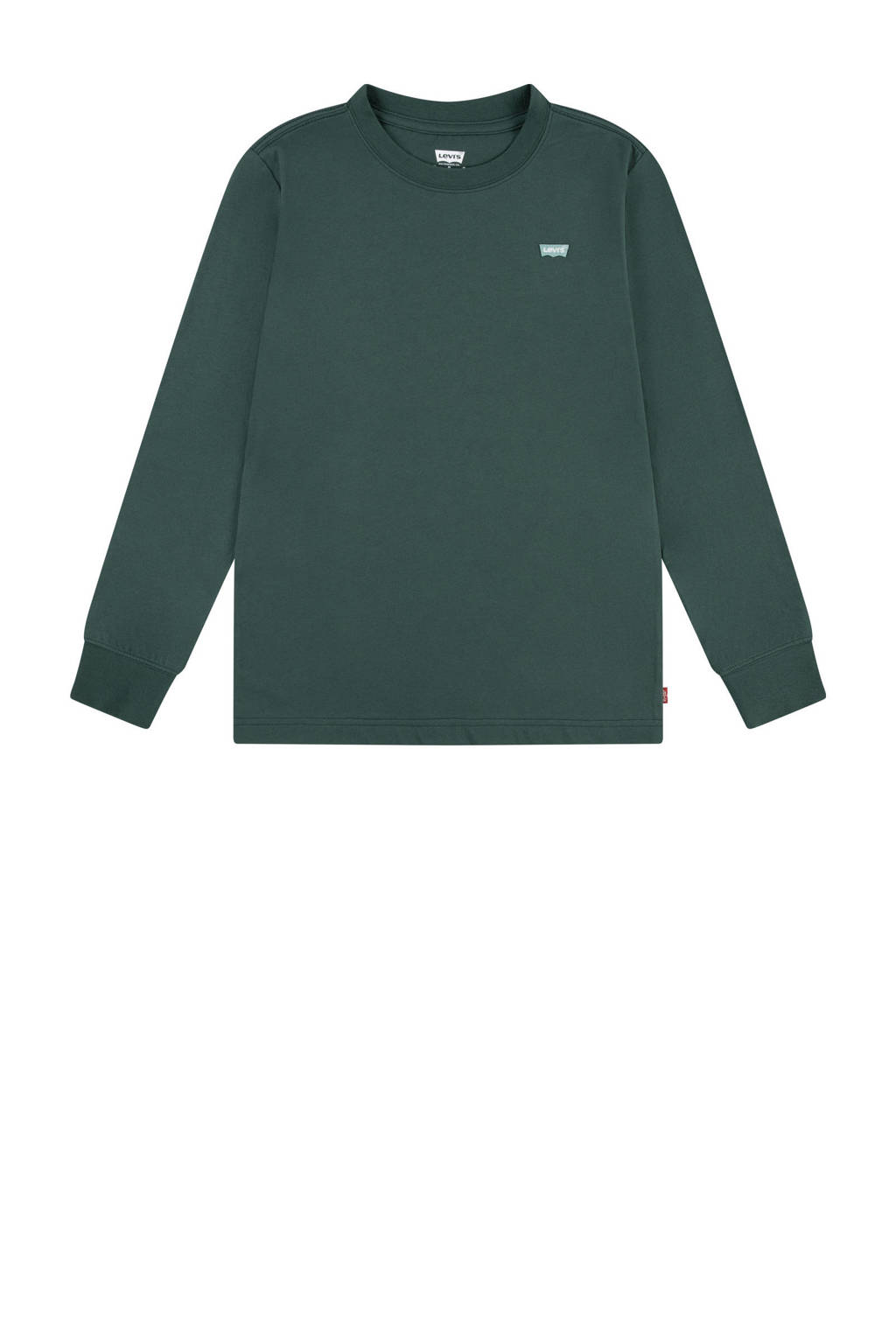 Levi's longsleeve donkergroen
